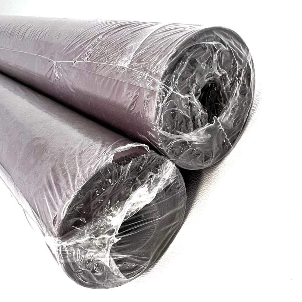 Thibaut Wallpaper 2 Double Rolls Earthy Purple Fruit Vegetables Print New NWT